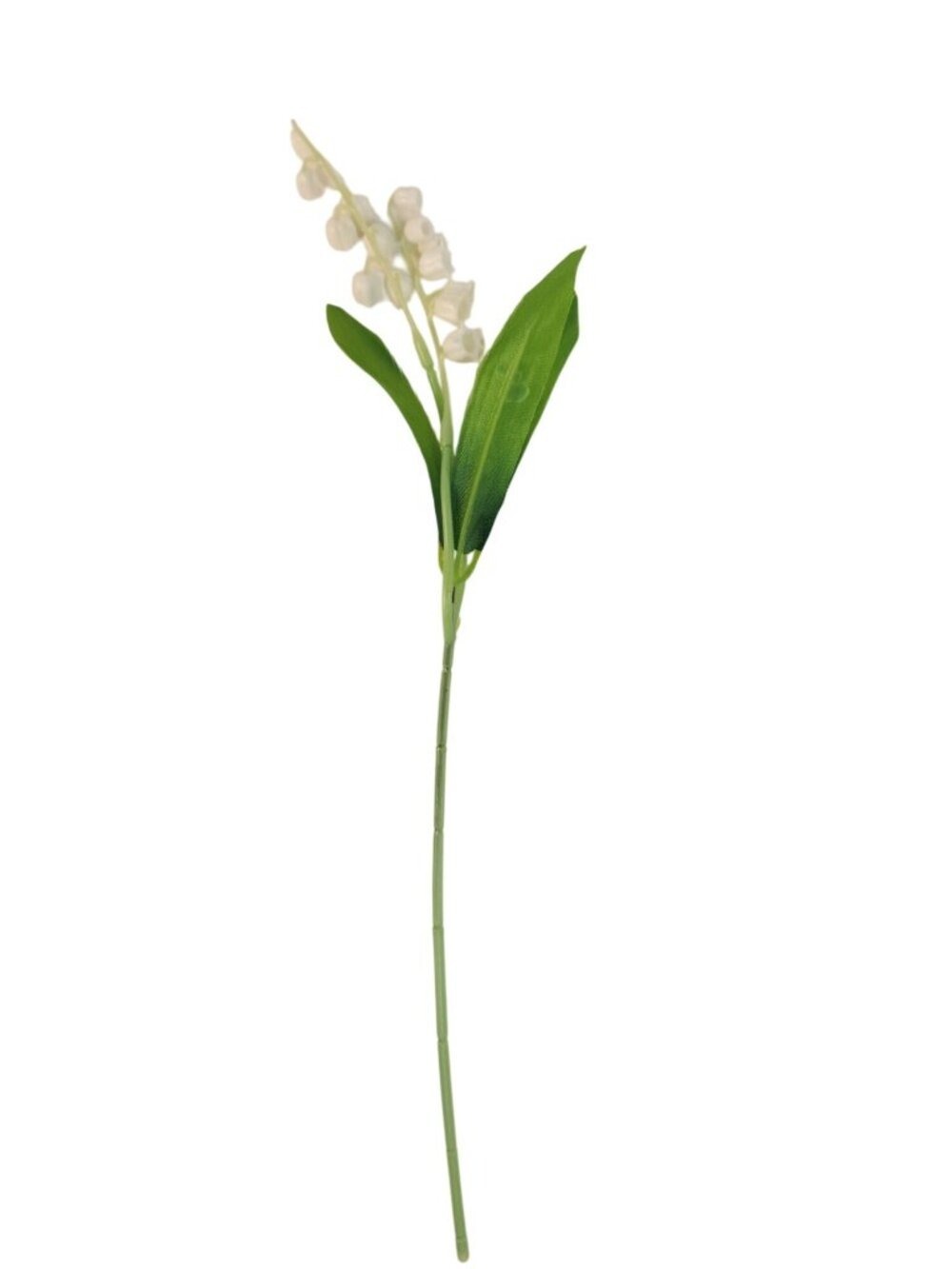 Artificial Lily Of The Valley Flowers 8 Stem Bunch Faux White Floral Bouquet - Picture 9 of 10